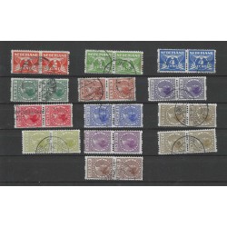 Nederland R19-31 Tweezijdige Roltanding paartjes VFU/gebr  CV 220 €
