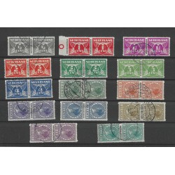 Nederland R57-70 Hoekroltanding paartjes VFU/gebr  CV 168 €