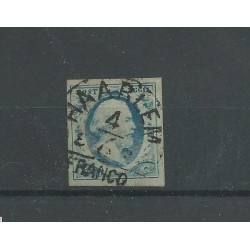 Nederland 1 met "HAARLEM-C" LUXE VFU/gebr  CV 100 €