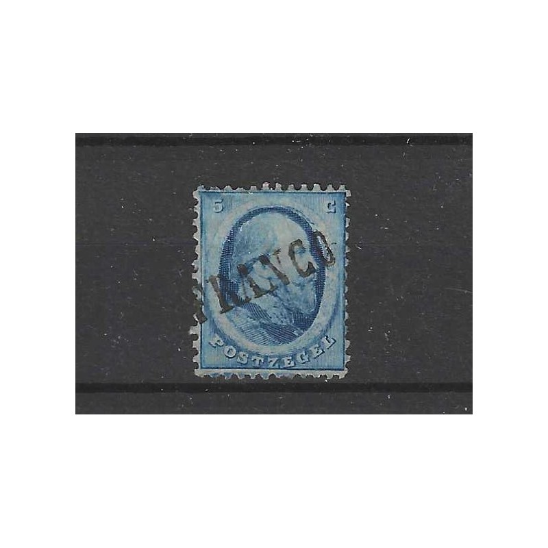 Nederland 4 Willem III "FRANCO"zonder kastje VFU/gebr CV 50 € Nederland 4 Willem III "FRANCO"zonder kastje VFU/gebr CV 50 €