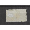 Nederland 10 Willem III paartje "GRAVENHAGE francotakje" VFU/gebr  CV 100+ €