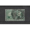 Nederland 10 Willem III paartje "GRAVENHAGE francotakje" VFU/gebr  CV 100+ €