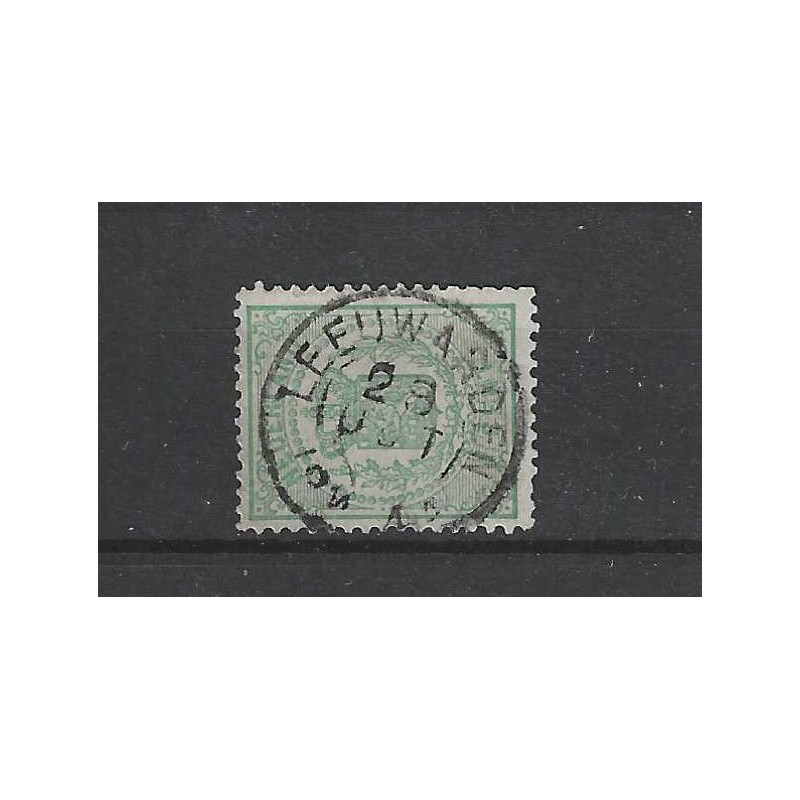 Nederland 15 Wapenzegel "LEEUWARDEN" 2-letter VFU/gebr CV 15+ € Nederland 15 Wapenzegel "LEEUWARDEN" 2-letter VFU/gebr CV 15+ €