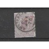 Nederland 18 Wapenzegel met buitenlands stempel VFU/gebr  CV 100 €
