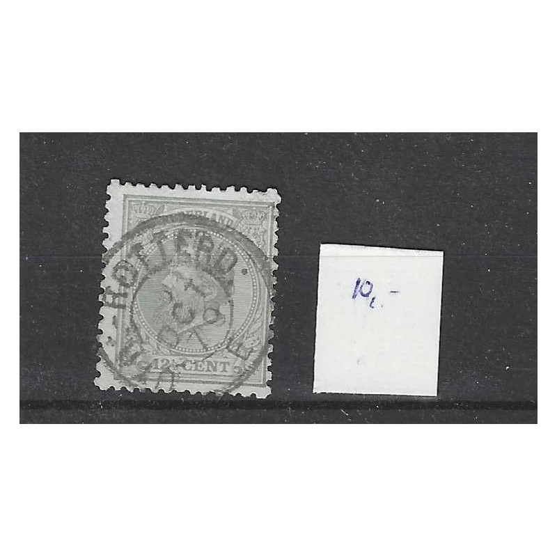 Nederland 22 Willem III "UTR:-ROTTERD-E 1879" kleinrond VFU/ gebr CV 13+ € Nederland 22 Willem III "UTR:-ROTTERD-E 1879" kleinrond VFU/ gebr CV 13+ €