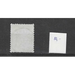 Nederland 22  Willem III  "UTR:-ROTTERD-E 1879" kleinrond VFU/ gebr  CV 13+ €