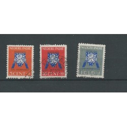 Ned. INDIE  290-292 Vrij Nederland LUXE  VFU/gebr  CV 20 €