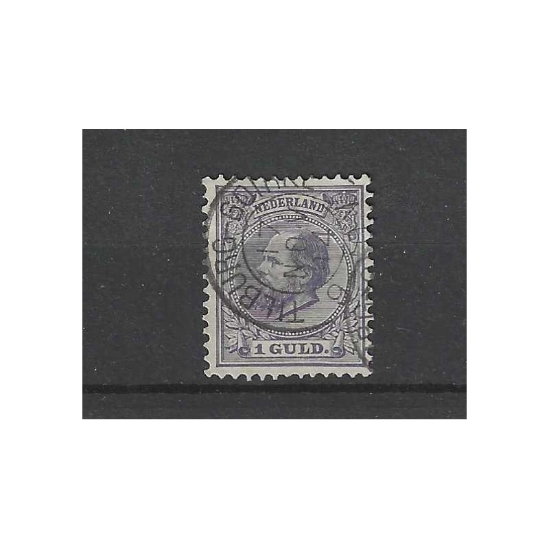 Nederland 28 Willem III "TILBURG-GOIRKE 1894" kleinrond VFU/ gebr CV 55+ € Nederland 28 Willem III "TILBURG-GOIRKE 1894" kleinrond VFU/ gebr CV 55+ €