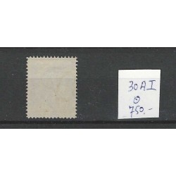 Nederland 30A-I  Cijfer  14x14 gr.gt   VFU/ gebr  CV 750 €