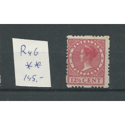 Nederland  R46  Roltanding  MNH/postfris  CV  144 €
