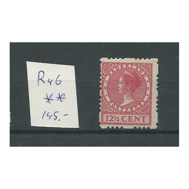 Nederland R46 Roltanding MNH/postfris CV 144 € Nederland R46 Roltanding MNH/postfris CV 144 €