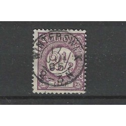 Nederland 33  Cijfer  met "WINTERSWIJK 1895" kleinrond  VFU/ gebr  CV 5++ €