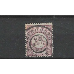 Nederland 33  Cijfer  met "AMERONGEN 1897" grootrond  VFU/ gebr  CV 5++ €