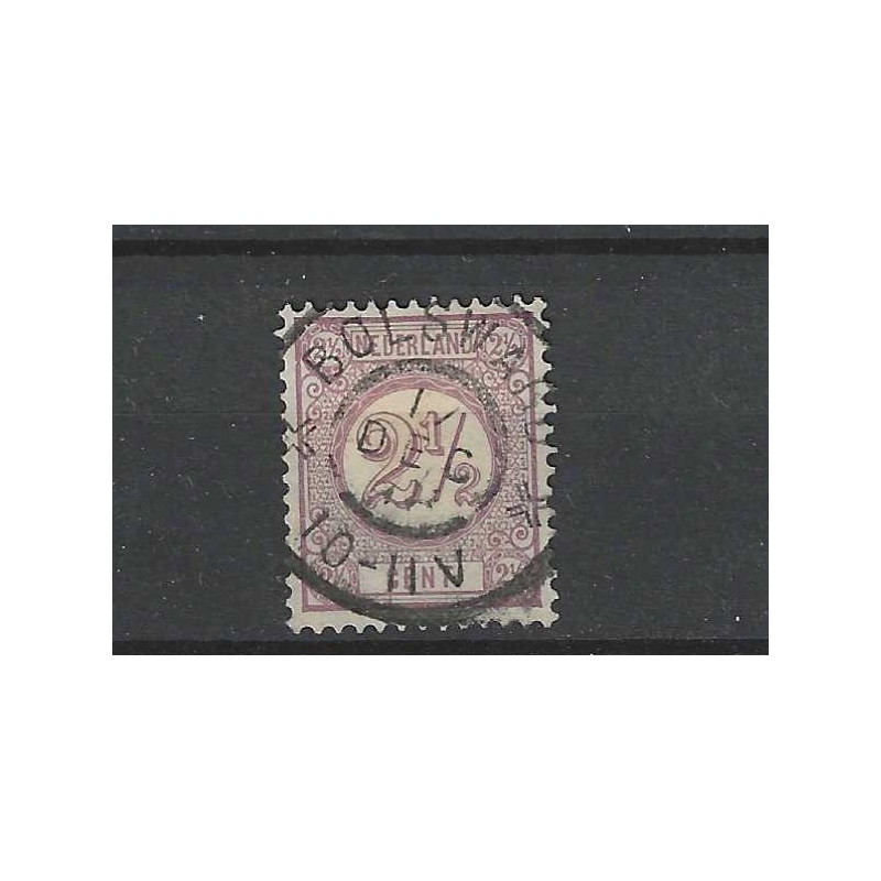 Nederland 33 Cijfer met "BOLSWARD 1898" grootrond VFU/ gebr CV 5++ € Nederland 33 Cijfer met "BOLSWARD 1898" grootrond VFU/ gebr CV 5++ €