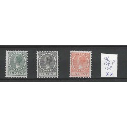 Nederland 136, 137P, 138 Tentoonstelling  MNH/potfris CV 330 €