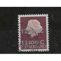Nederland 712f Opruimingsopdruk "DUBBELE OPDRUK" VFU/gebr CV 450 €