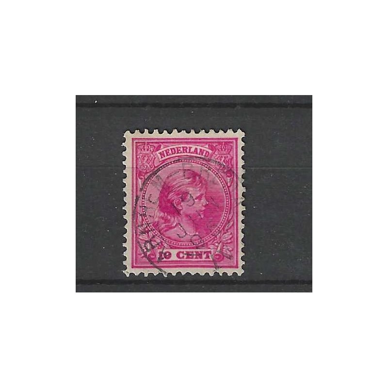 Nederland 37 Wilhelmina "ARNHEM-BREDA-IV 1895" kleinrond VFU/gebr CV 10++ € Nederland 37 Wilhelmina "ARNHEM-BREDA-IV 1895" kleinrond VFU/gebr CV 10++ €