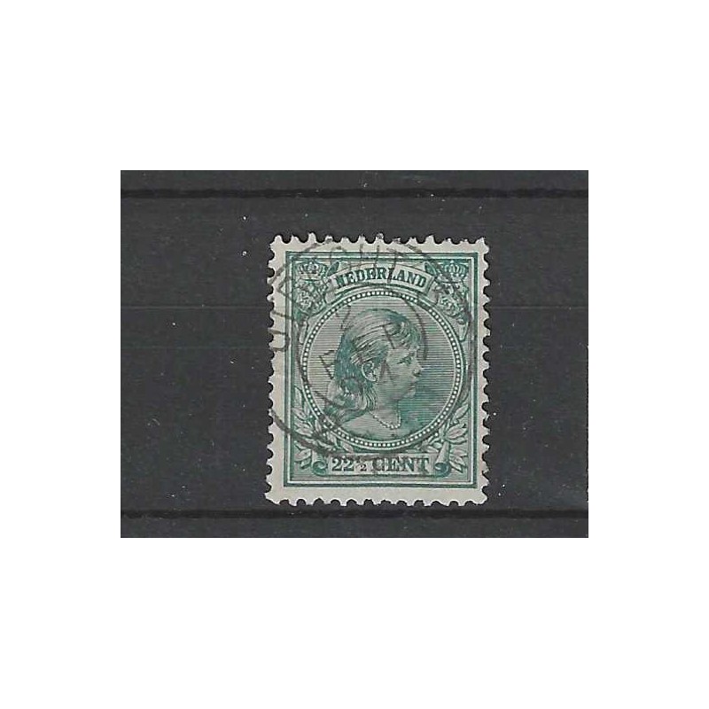 Nederland 41 Wilhelmina "UTRECHT-3 1894" kleinrond VFU/gebr CV 30++ € Nederland 41 Wilhelmina "UTRECHT-3 1894" kleinrond VFU/gebr CV 30++ €
