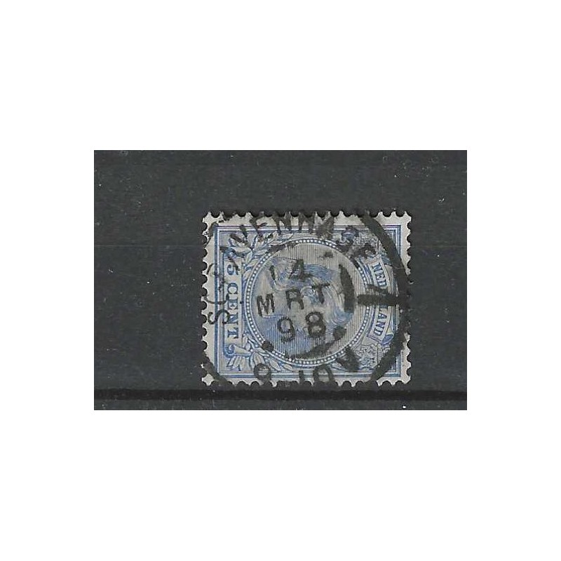 Nederland 35 Wilhelmina "GRAVENHAGE-1 1898" grootrond VFU/gebr CV 25+ € Nederland 35 Wilhelmina "GRAVENHAGE-1 1898" grootrond VFU/gebr CV 25+ €
