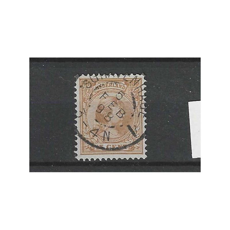 Nederland 39 Wilhelmina "GRAVENHAGE-1 1898" grootrond VFU/gebr CV 26+ € Nederland 39 Wilhelmina "GRAVENHAGE-1 1898" grootrond VFU/gebr CV 26+ €