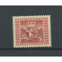 Liechtenstein  252 Wappen MNH/postfris  CV  40 €