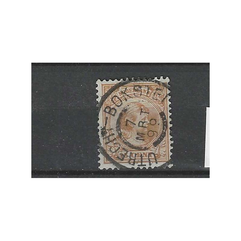 Nederland 39 Wilhelmina "UTRECHT-BOKSTEL 1899" grootrond VFU/gebr CV 21+ € Nederland 39 Wilhelmina "UTRECHT-BOKSTEL 1899" grootrond VFU/gebr CV 21+ €