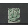 Nederland 40 Wilhelmina "ZEVENAAR 1896" grootrond VFU/gebr CV  6+ €