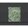 Nederland 40 Wilhelmina "SCHIEDAM 1899" grootrond VFU/gebr CV  5+ €