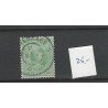 Nederland 40 Wilhelmina "GRAVENHAGE-5 1899" grootrond VFU/gebr CV  29+ €