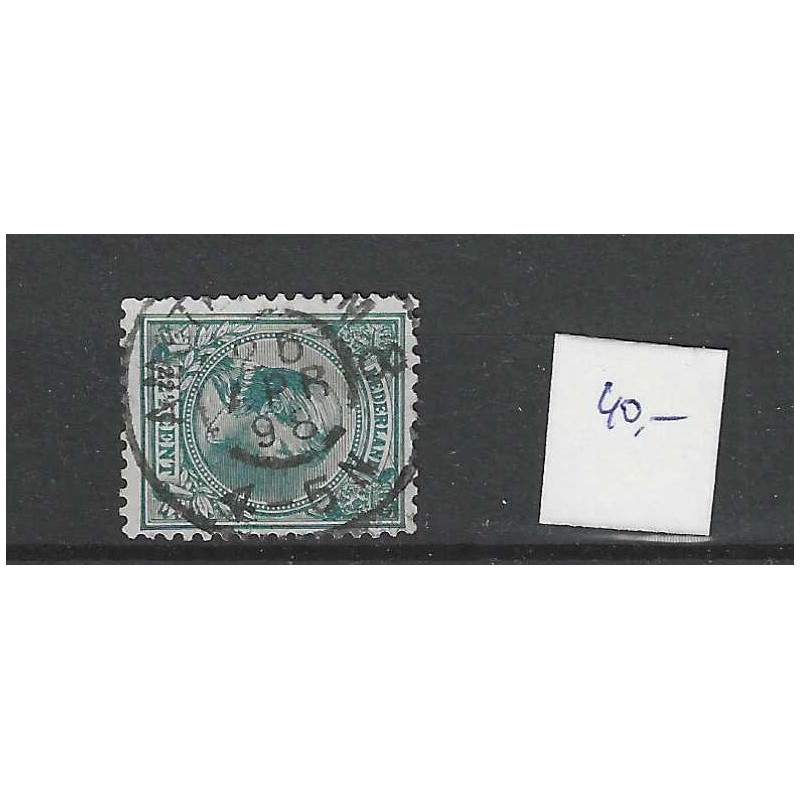 Nederland 41 Wilhelmina "AMSTERDAM-8 1898" grootrond VFU/gebr CV 60+ € Nederland 41 Wilhelmina "AMSTERDAM-8 1898" grootrond VFU/gebr CV 60+ €