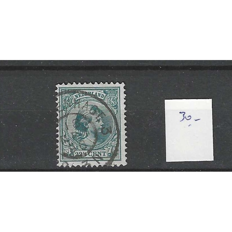 Nederland 41 Wilhelmina "GRAVENHAGE-3 1898" grootrond VFU/gebr CV 50+ € Nederland 41 Wilhelmina "GRAVENHAGE-3 1898" grootrond VFU/gebr CV 50+ €