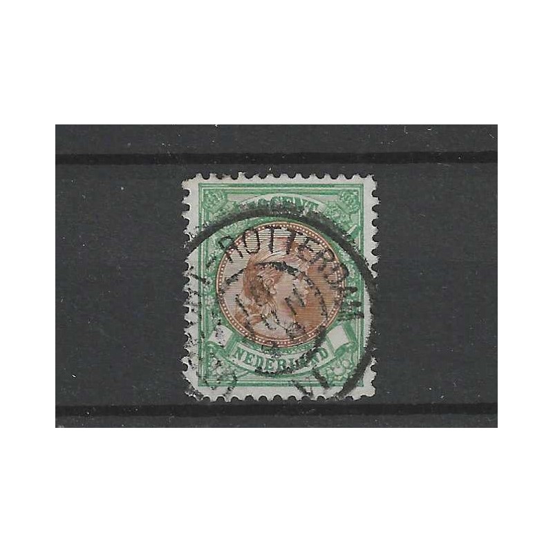 Nederland 45 Wilhelmina "UTRECHT-ROTTERDAM-VI 1898" grootrond VFU/gebr CV 30+ € Nederland 45 Wilhelmina "UTRECHT-ROTTERDAM-VI 1898" grootrond VFU/gebr CV 30+ €