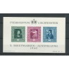 Liechtenstein  BLOCK 5  Breifmarkenausstellung  MNH/postfris  CV 160 €