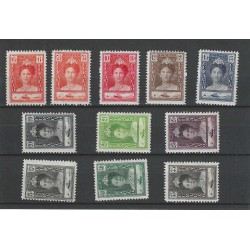 Curacao 89/90, 92-99  Wilhelmina Wilhelmina MNH/postfris  CV 215 €