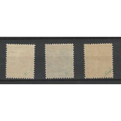 Curacao LP1-3  Luchtpost  MNH/postfris  CV 250 €  NVPH keurstempeltje