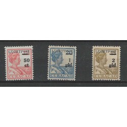 Curacao LP1-3  Luchtpost  MNH/postfris  CV 250 €  NVPH keurstempeltje