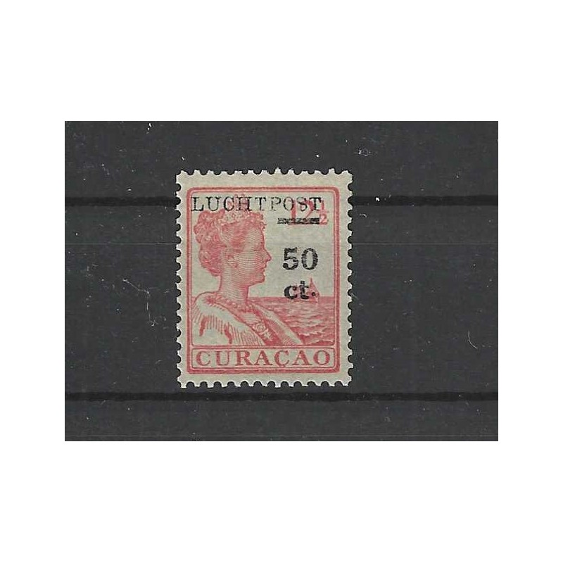 Curacao LP1 Luchtpost MNH/postfris CV 50 € NVPH Curacao LP1 Luchtpost MNH/postfris CV 50 € NVPH
