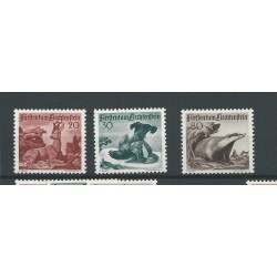 Liechtenstein  285-287 Jagd  MNH/postfris CV 90 €