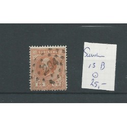 Suriname  13B  LUXE   VFU/gebr CV 25 €