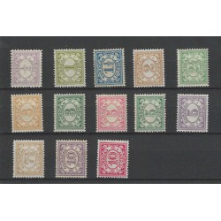 Curacao 44-56  Cijfer  MH/ongebr  CV 42 €