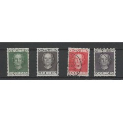 Curacao/Antillen 230-233 Juliana  VFU/gebr  CV 110 €