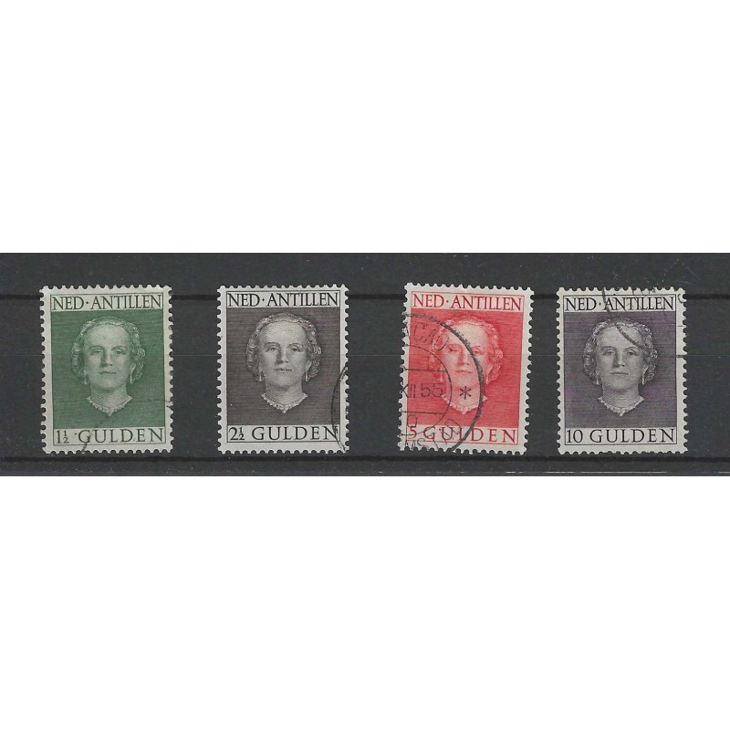 Curacao/Antillen 230-233 Juliana VFU/gebr CV 110 € Curacao/Antillen 230-233 Juliana VFU/gebr CV 110 €