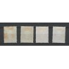 Curacao/Antillen 230-233 Juliana  VFU/gebr  CV 110 €