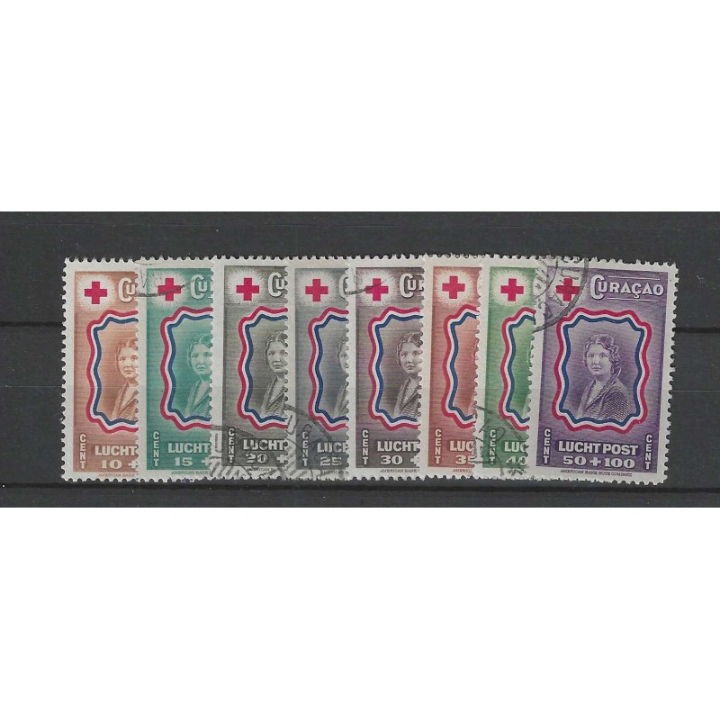 Curacao LP45-52 Luchtpost VFU/gebr CV 24 € Curacao LP45-52 Luchtpost VFU/gebr CV 24 €