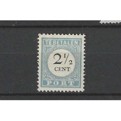 Nederland P5D-III port 1881  MNH/postfris  CV 180 € PRACHT !!