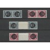 Nederland P67a/b, P68a/b KEERDRUKKEN port  MH/ongebr  CV 395 € PRACHT !!