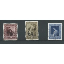 Liechtenstein  306-308 Gemälde  VFU/gebr  CV 28 €
