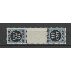 Nederland P67a/b, P68a/b KEERDRUKKEN port  MH/ongebr  CV 395 € PRACHT !!