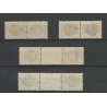 Nederland P67a/b, P68a/b KEERDRUKKEN port  MH/ongebr  CV 395 € PRACHT !!