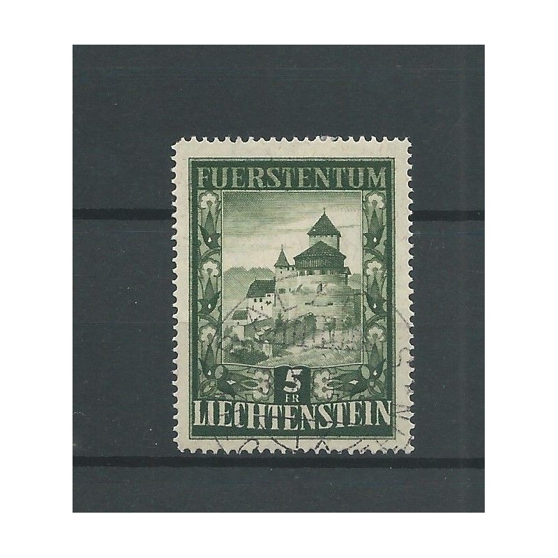 Liechtenstein  309 Schloss Vaduz VFU/gebr  CV 240 €